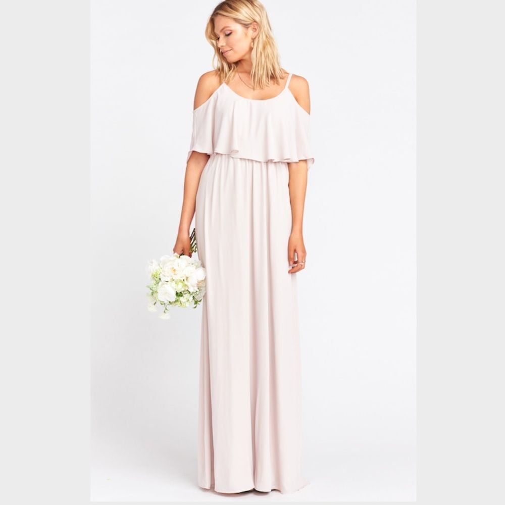 Show Me Your Mumu Ruffle Maxi Dress